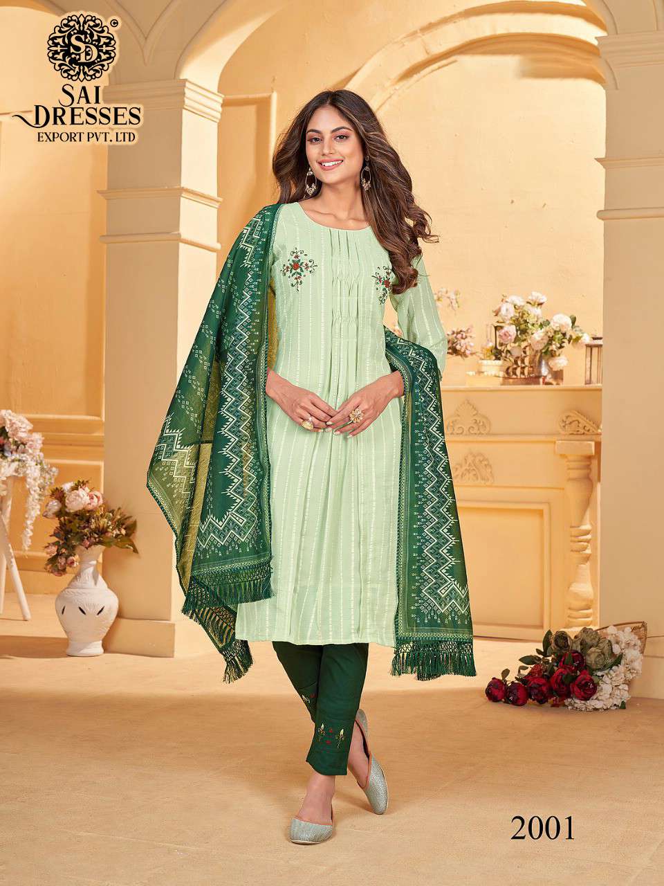 SAI DRESSES PRESENT SARGUN READY TO WEAR GEORGETTE WITH HAND WORK DESIGNER 3 PIECE SUITS IN WHOLESALE RATE IN SURAT