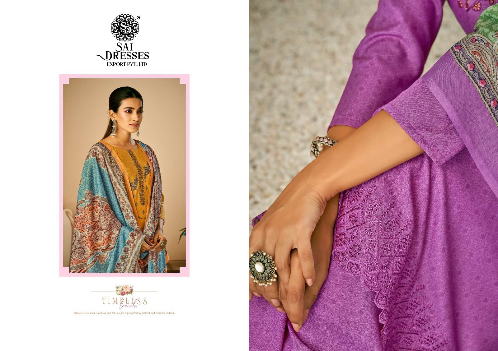 SAI DRESSES PRESENT SEERAT VOL 2 PURE LAWN COTTON DIGITAL PRINTED SALWAR SUITS IN WHOLESALE RATE IN SURAT