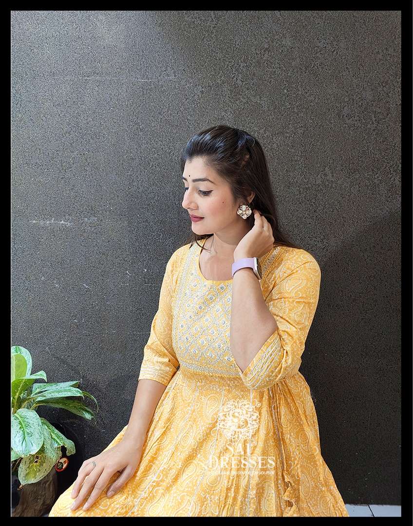 SAI DRESSES PRESENT D.NO 459 READY TO FESTIVE WEAR LONG GOWN STYLE DESIGNER KURTI COMBO COLLECTION IN WHOLESALE RATE IN SURAT