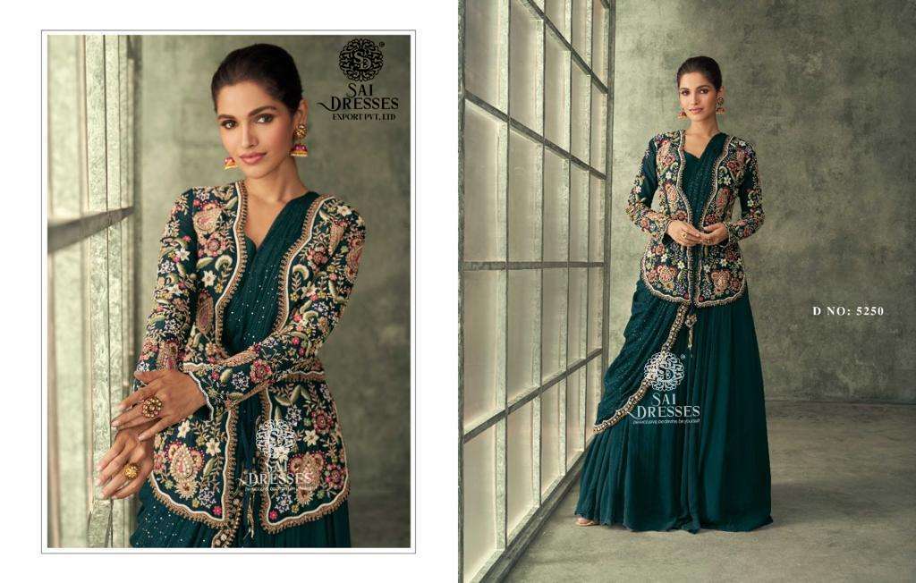 SAI DRESSES PRESENT EVERGREEN READYMADE WEDDING WEAR EXCLUSIVE DESIGNER SUITS IN WHOLESALE RATE IN SURAT