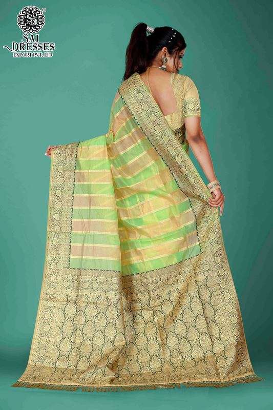 SAI DRESSES PRESENT HIMANSHI READY TO PARTY WEAR ORGENZA WITH JACQUARD WEAVING SAREE IN WHOLESALE RATE IN SURAT