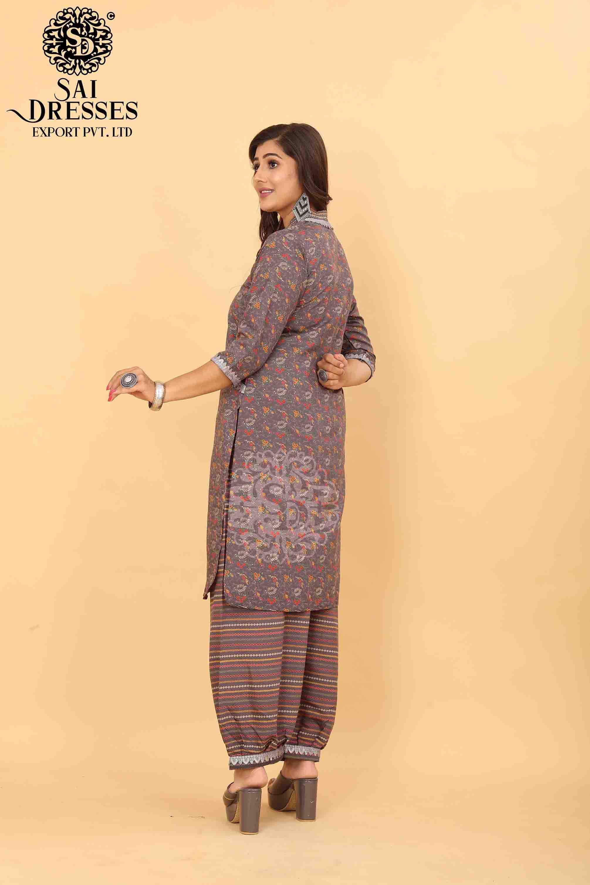 SAI DRESSES PRESENT D.NO SD 5018 READY TO EXCLUSIVE TRENDY WEAR PATHANI KURTA WITH AFGHANI PANT STYLE COMBO COLLECTION IN WHOLESALE RATE IN SURAT