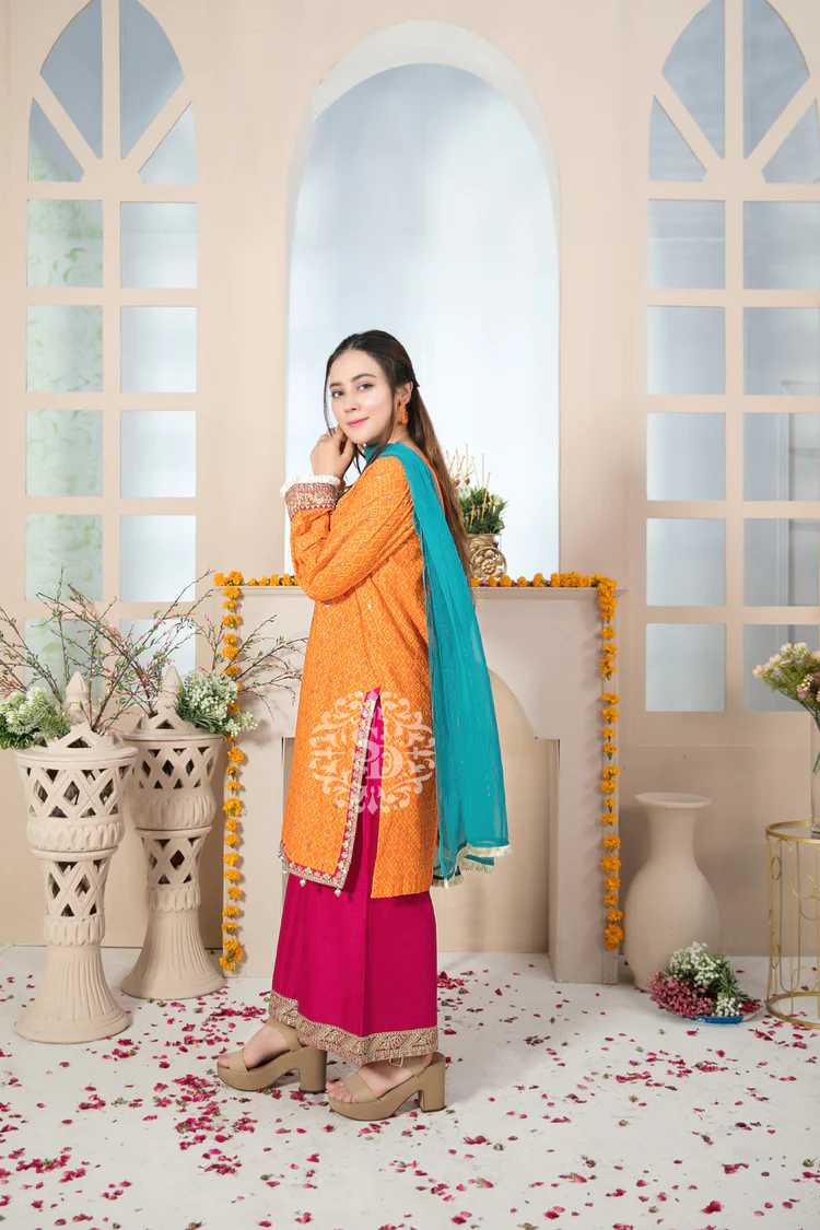 SAI DRESSES PRESENT D.NO 13 READY TO EXCLUSIVE WEAR PLAZZO STYLE DESIGNER PAKISTANI KIDS COMBO SUITS IN WHOLESALE RATE IN SURAT