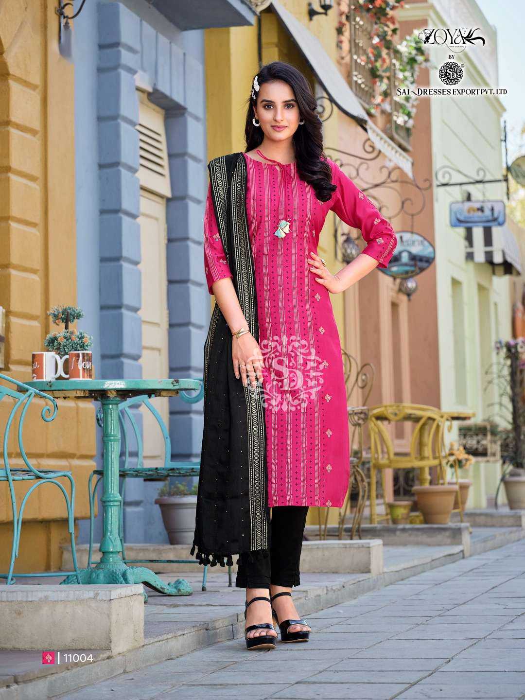 SAI DRESSES PRESENT SELINA READY TO CASUAL WEAR  STRAIGHT CUT WITH PANT STYLE DESIGNER 3 PIECE SUITS IN WHOLESALE RATE IN SURAT