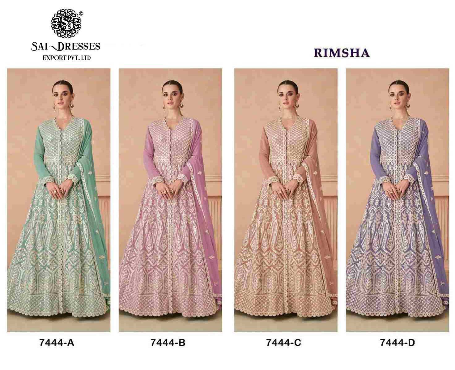 RIMSHA NX PAKISTANI DRESS MATERIAL IN WHOLESALE RATE IN SURAT 