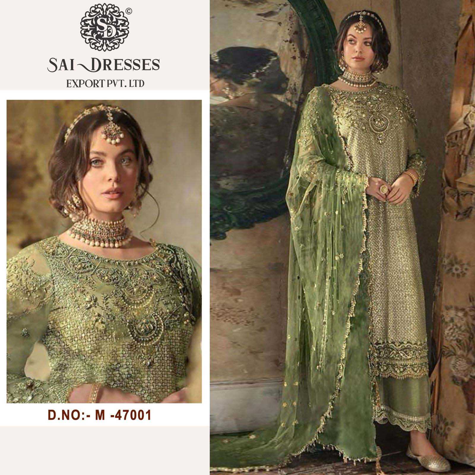 SAI DRESSES PRESENT MAHNUR  SEMI STITCHED PARTY WEAR PAKISTANI DESIGNER SUITS IN WHOLESALE RATE IN SURAT