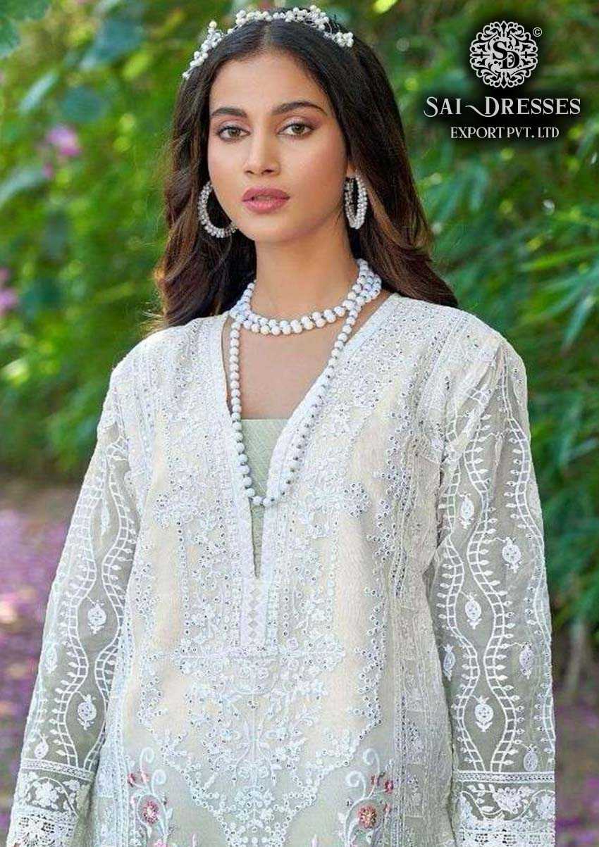 SAI DRESSES PRESENT MAHNUR VOL - 49 SEMI STITCHED PARTY WEAR PAKISTANI DESIGNER SUITS IN WHOLESALE RATE IN SURAT