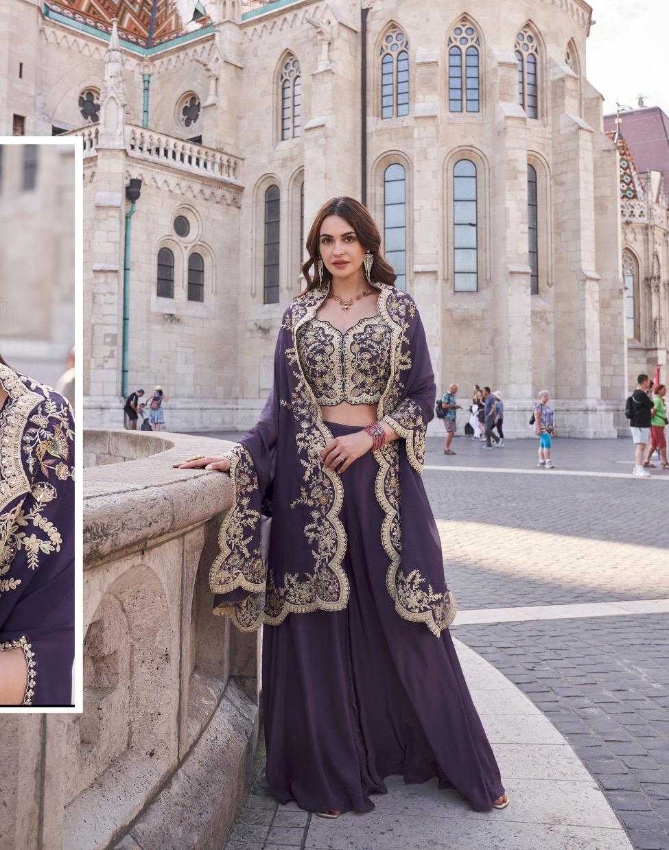 SAYURI DESIGNER PRESENT JANNAT READY TO WEDDING WEAR DESIGNER LONG GOWN IN WHOLESALE RATE IN SURAT - SAI DRESSES