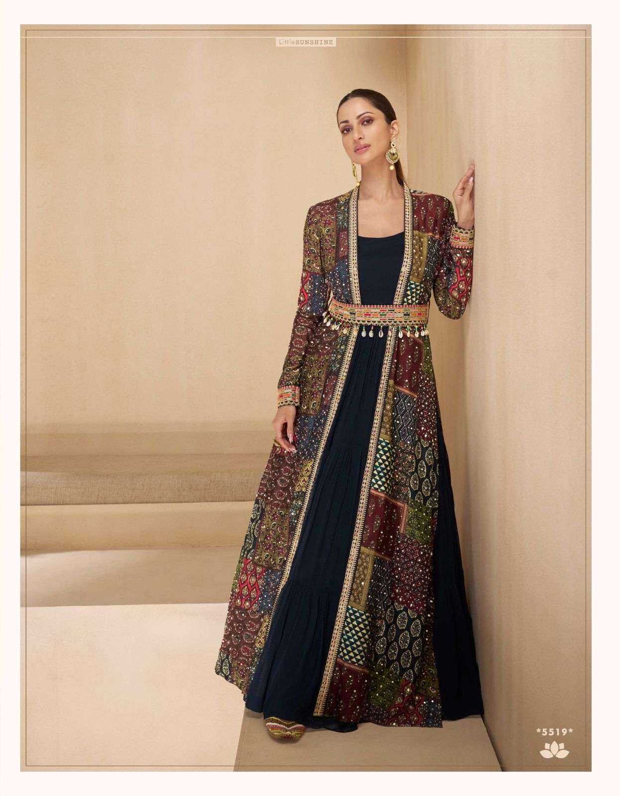 SAYURI DESIGNER PRESENT MEERA READY TO ETHNIC WEAR DESIGNER LONG GOWN IN WHOLESALE RATE IN SURAT - SAI DRESSES