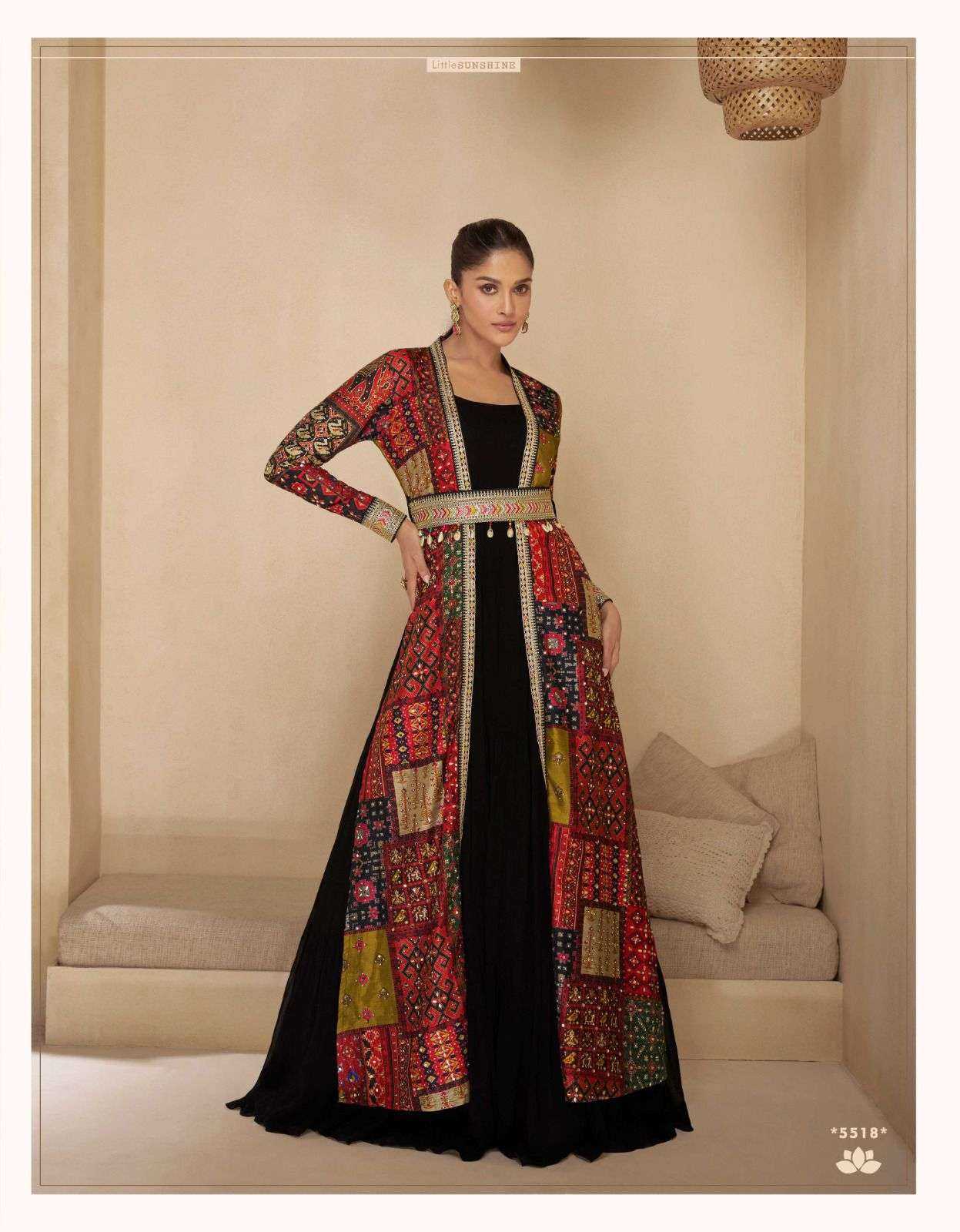 SAYURI DESIGNER PRESENT MEERA READY TO ETHNIC WEAR DESIGNER LONG GOWN IN WHOLESALE RATE IN SURAT - SAI DRESSES