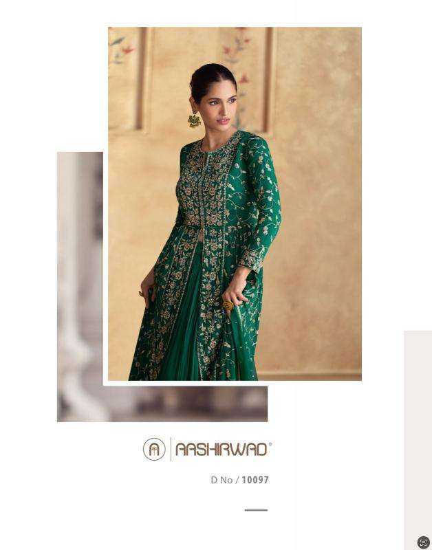 AASHIRWAD DESIGNER PRESENT ALFAAZ READY TO WEDDING WEAR DESIGNER SUIT IN WHOLESALE RATE IN SURAT - SAI DRESSES