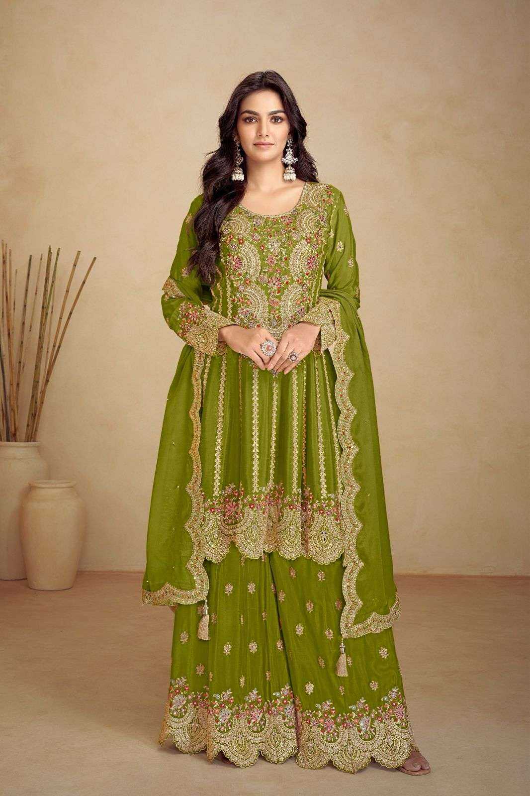 GULKAYRA DESIGNER PRESENT JALWA READY TO FESTIVAL WEAR DESIGNER SUIT IN WHOLESALE RATE IN SURAT - SAI DRESSES