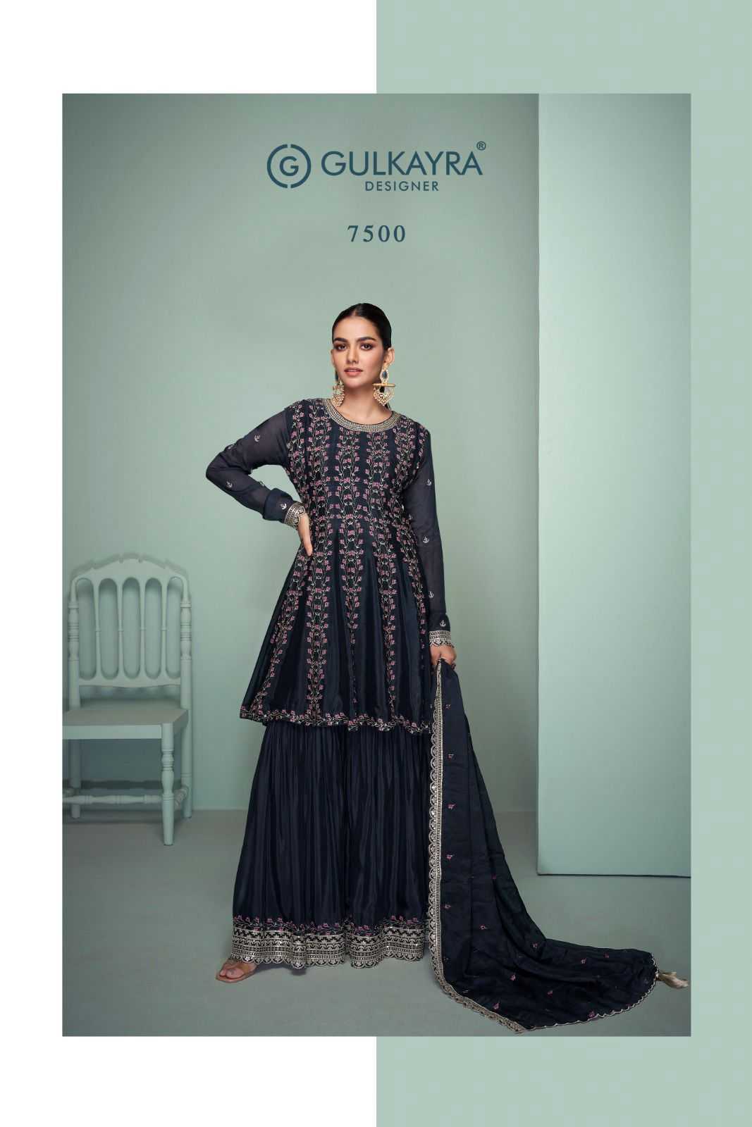 GULKAYRA DESIGNER PRESENT RIWAYAT READY TO FESTIVAL WEAR DESIGNER SUIT IN WHOLESALE RATE IN SURAT - SAI DRESSES