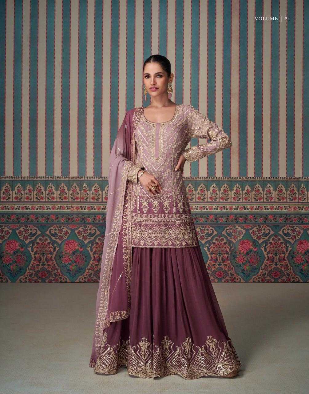 SAYURI DESIGNER PRESENT NIKHAAR READY TO WEDDING WEAR DESIGNER SUIT IN WHOLESALE RATE IN SURAT - SAI DRESSES