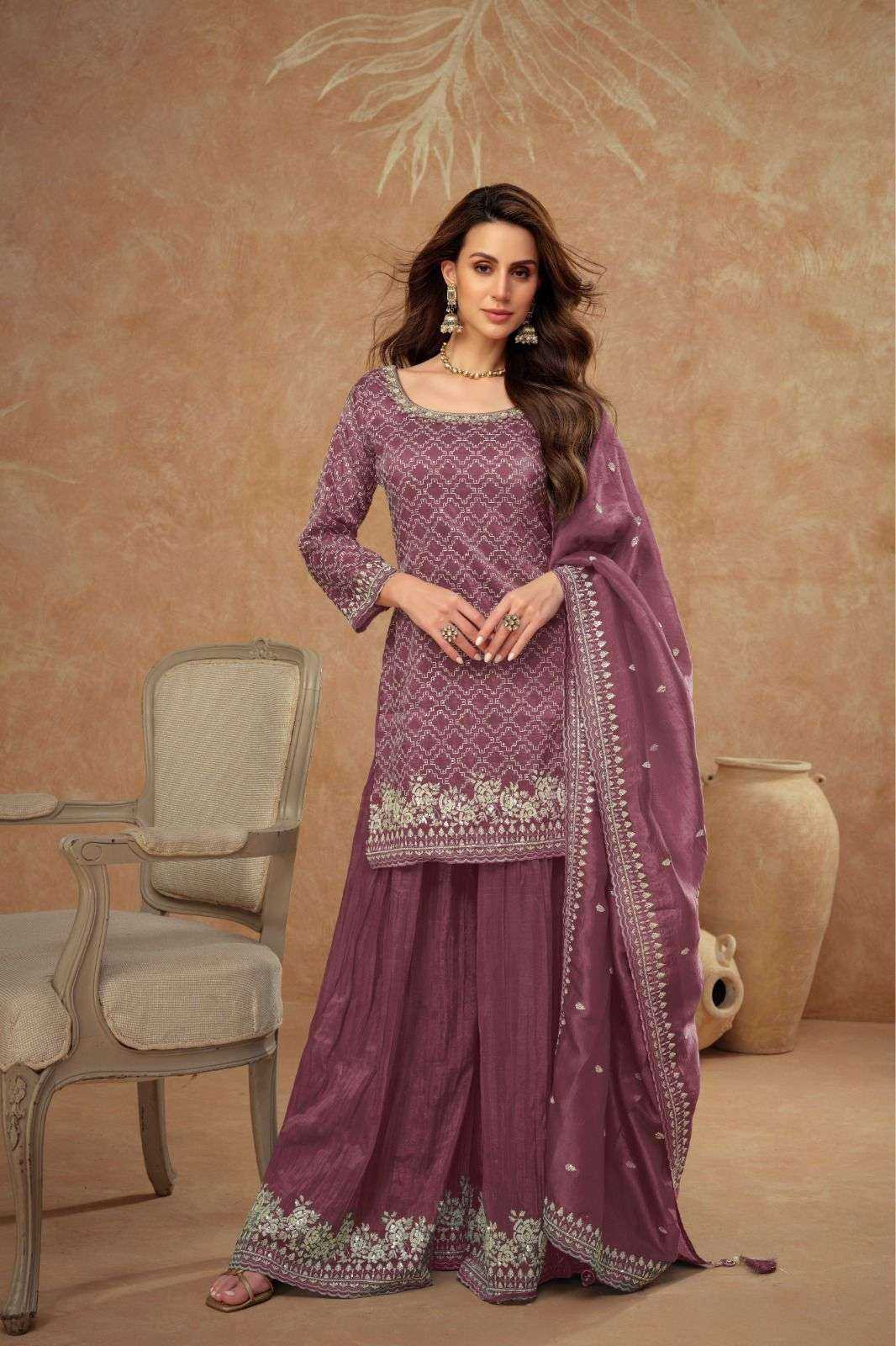 GULKAYRA  DESIGNER PRESENT DAISY READY TO FESTIVAL WEAR DESIGNER SUIT IN WHOLESALE RATE IN SURAT - SAI DRESSES