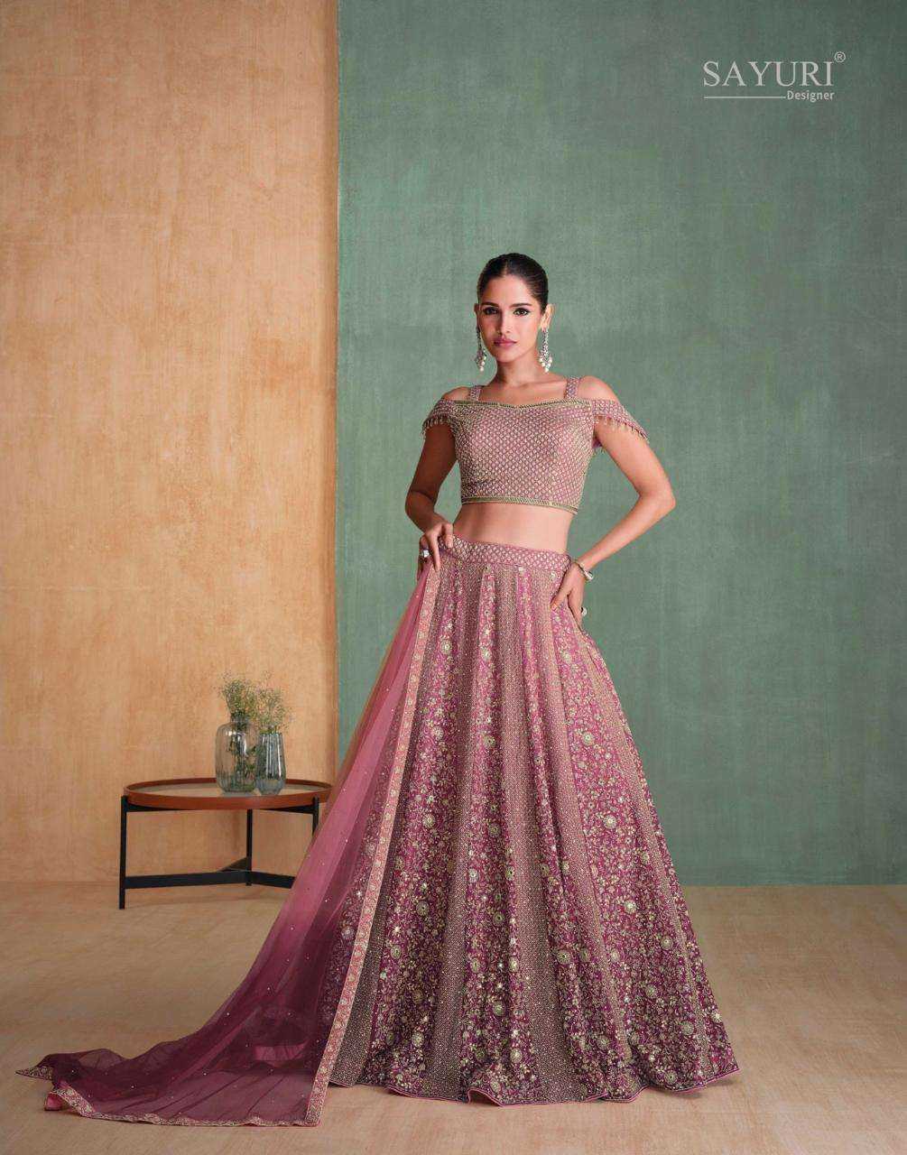 SAYURI DESIGNER PRESENT AMRAPALI READY TO FESTIVAL WEAR DESIGNER SUIT IN WHOLESALE RATE IN SURAT - SAI DRESSES