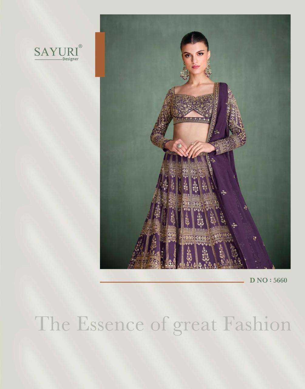 SAYURI DESIGNER PRESENT AMRAPALI READY TO FESTIVAL WEAR DESIGNER SUIT IN WHOLESALE RATE IN SURAT - SAI DRESSES