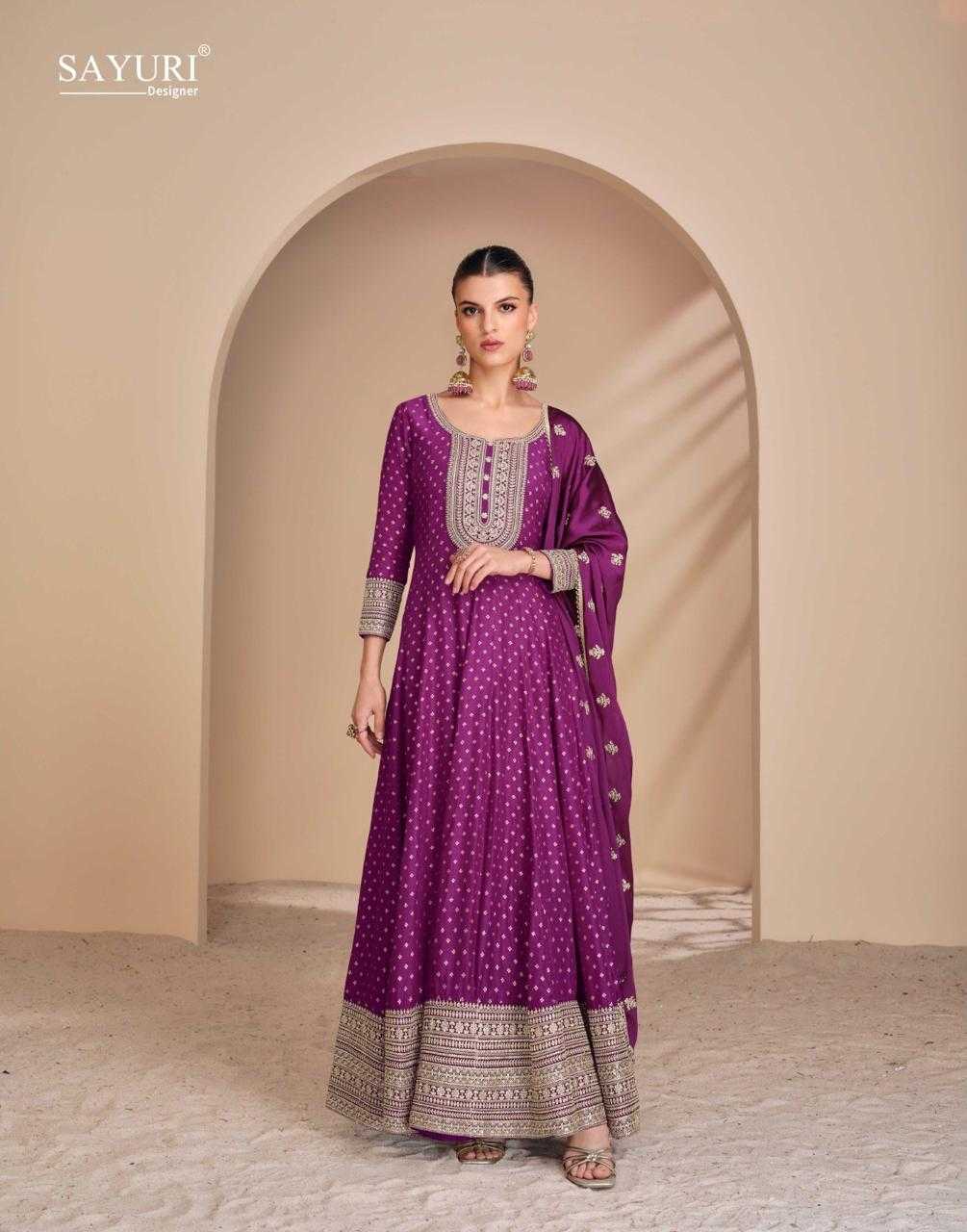 SAYURI DESIGNER PRESENT LEELA READY TO FESTIVAL WEAR DESIGNER SUIT IN WHOLESALE RATE IN SURAT - SAI DRESSES