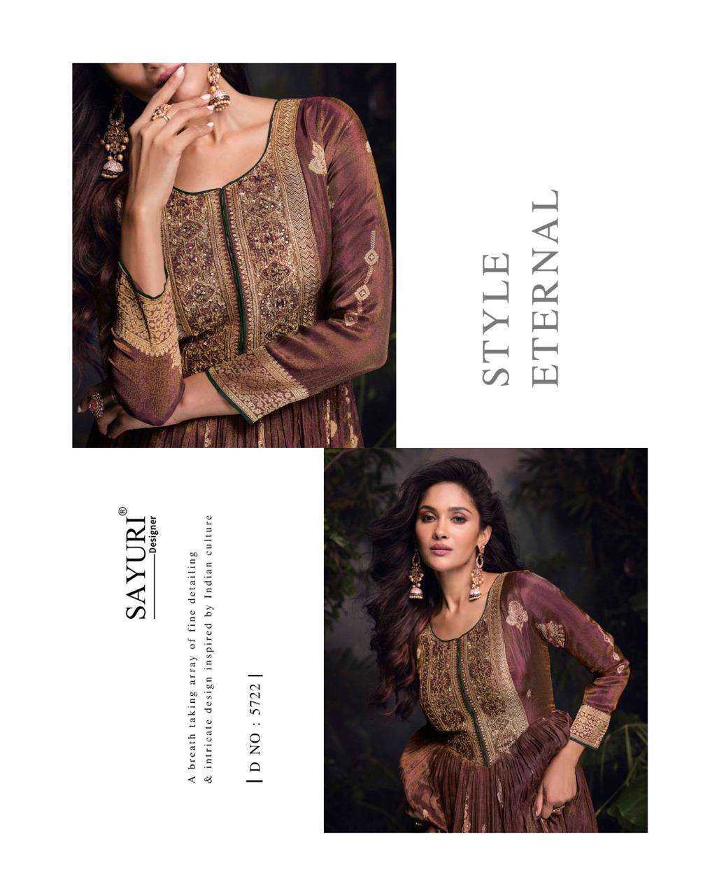 SAYURI DESIGNER PRESENT LAKSHITA READY TO FESTIVE WEAR DESIGNER SUIT IN WHOLESALE RATE IN SURAT - SAI DRESSES