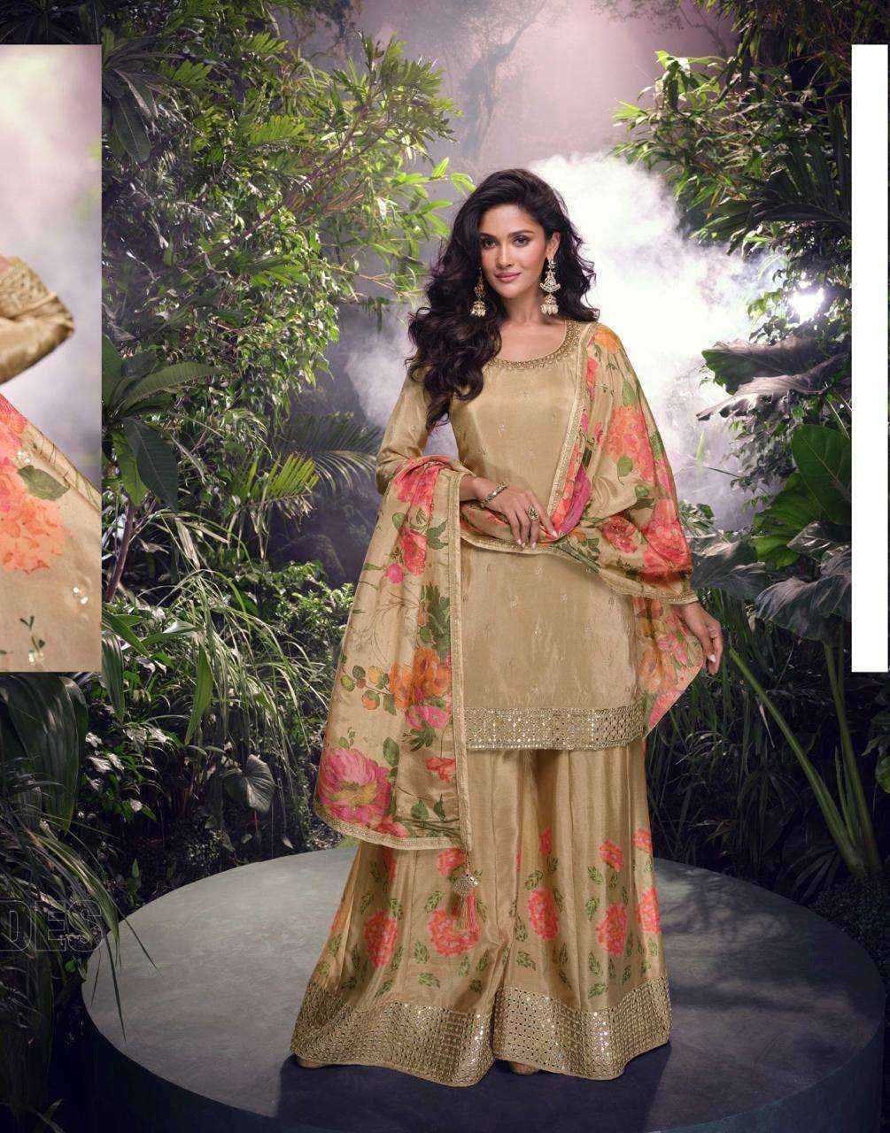 SAYURI DESIGNER PRESENT SEHENAAZ READY TO FESTIVE WEAR DESIGNER SUIT IN WHOLESALE RATE IN SURAT - SAI DRESSES