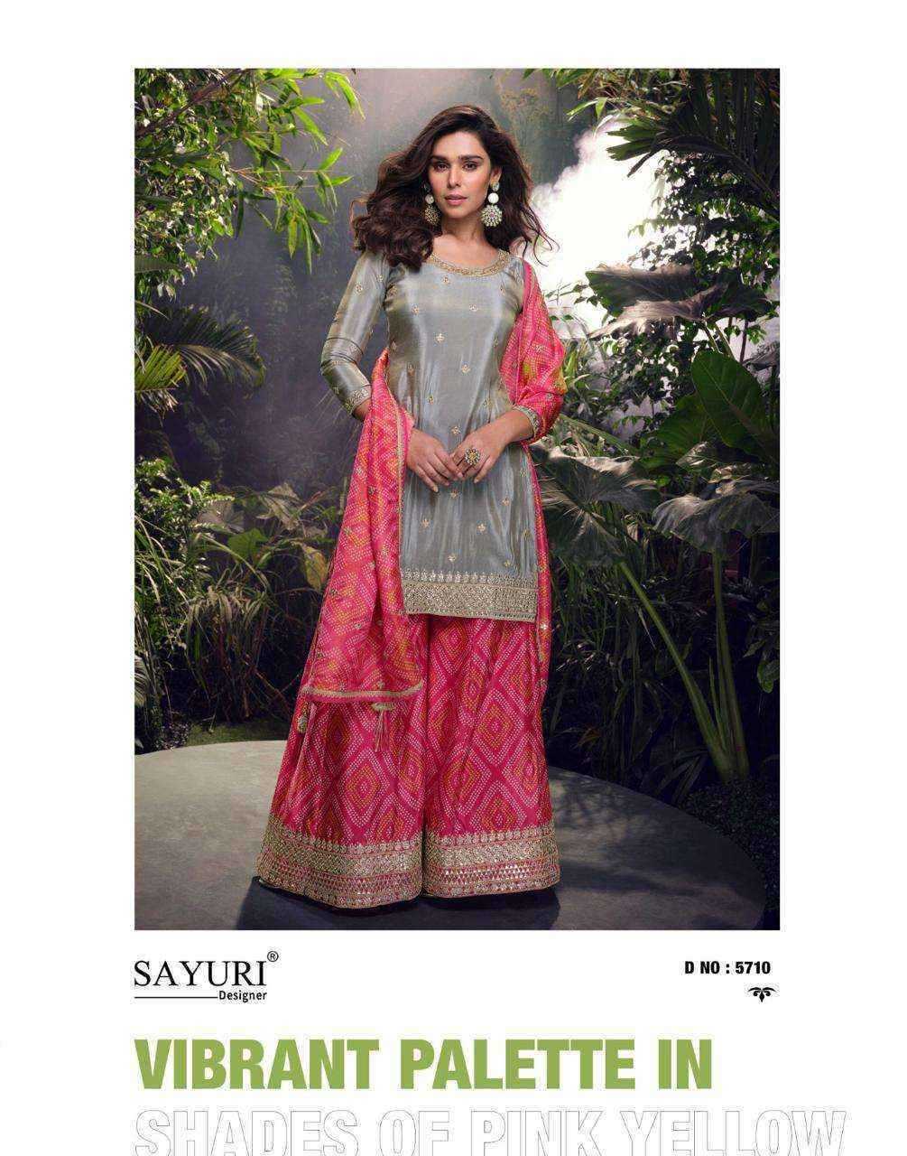 SAYURI DESIGNER PRESENT SEHENAAZ READY TO FESTIVE WEAR DESIGNER SUIT IN WHOLESALE RATE IN SURAT - SAI DRESSES