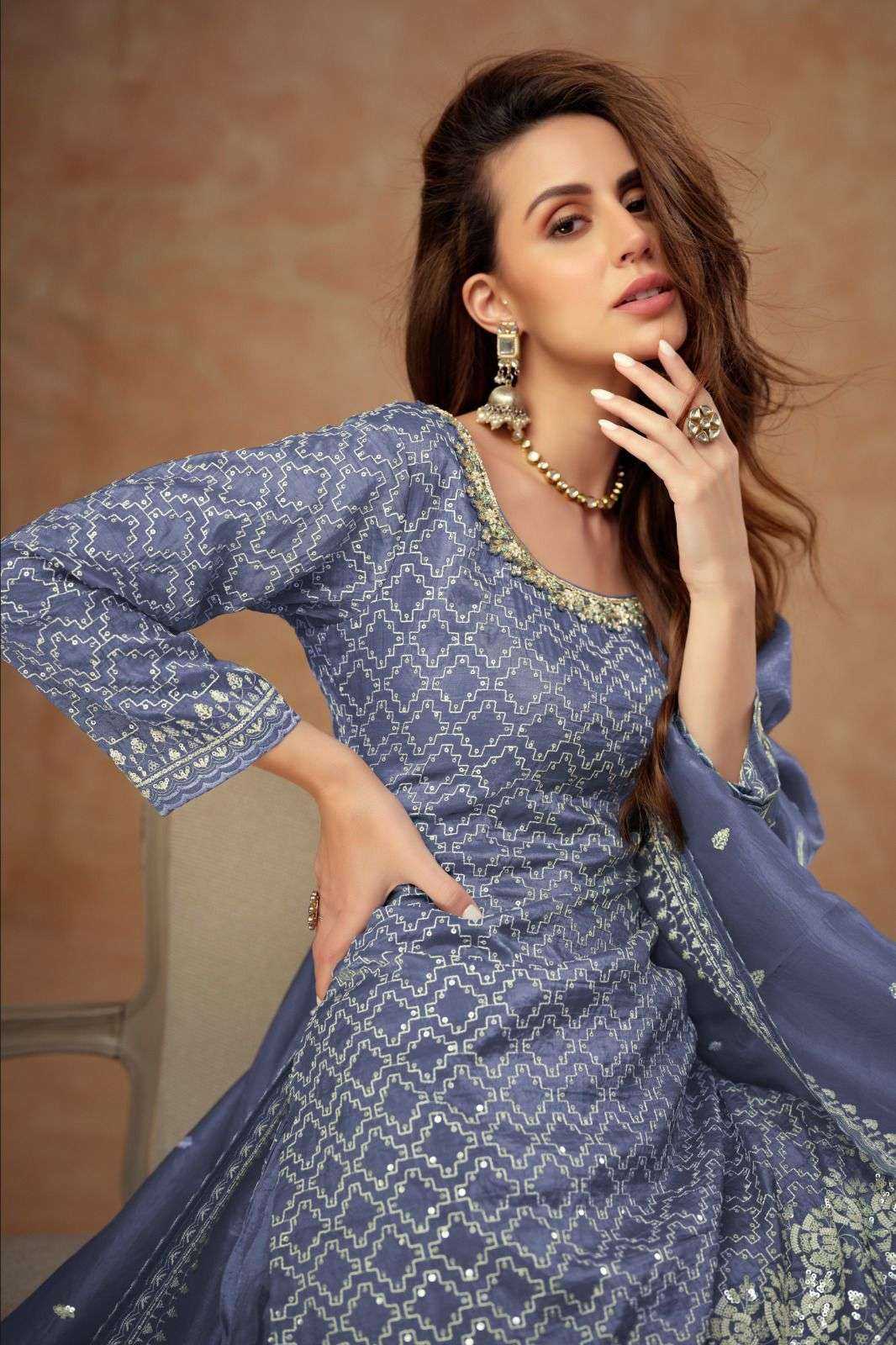 GULKAYRA DESIGNER PRESENT DAISY READY TO FESTIVE WEAR DESIGNER SUIT IN WHOLESALE RATE IN SURAT - SAI DRESSES