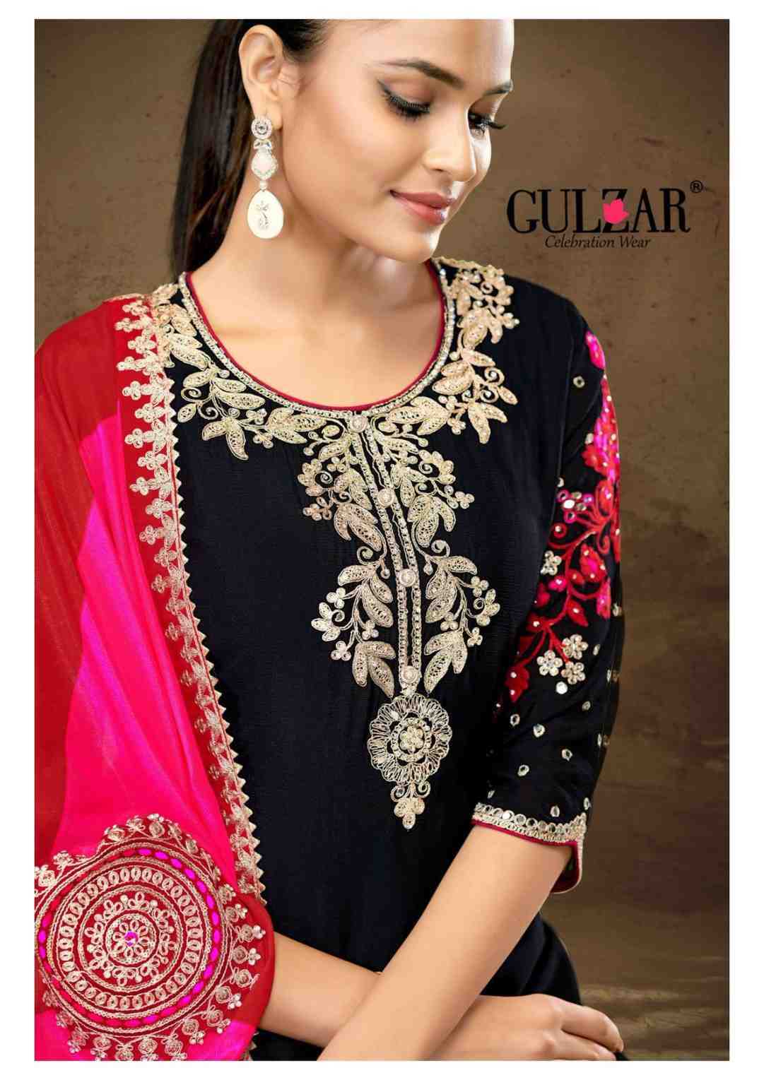 HAZARIPHOOL PRESENT GULZAR READY TO FESTIVE WEAR DESIGNER SUIT IN WHOLESALE RATE IN SURAT - SAI DRESSES