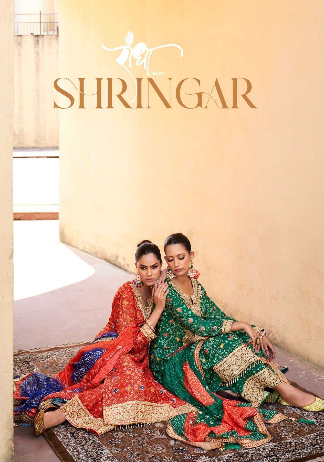 RADHA TRENDZ PRESENT SHRINGAR READY TO FESTIVE WEAR DESIGNER SUIT IN WHOLESALE RATE IN SURAT - SAI DRESSES