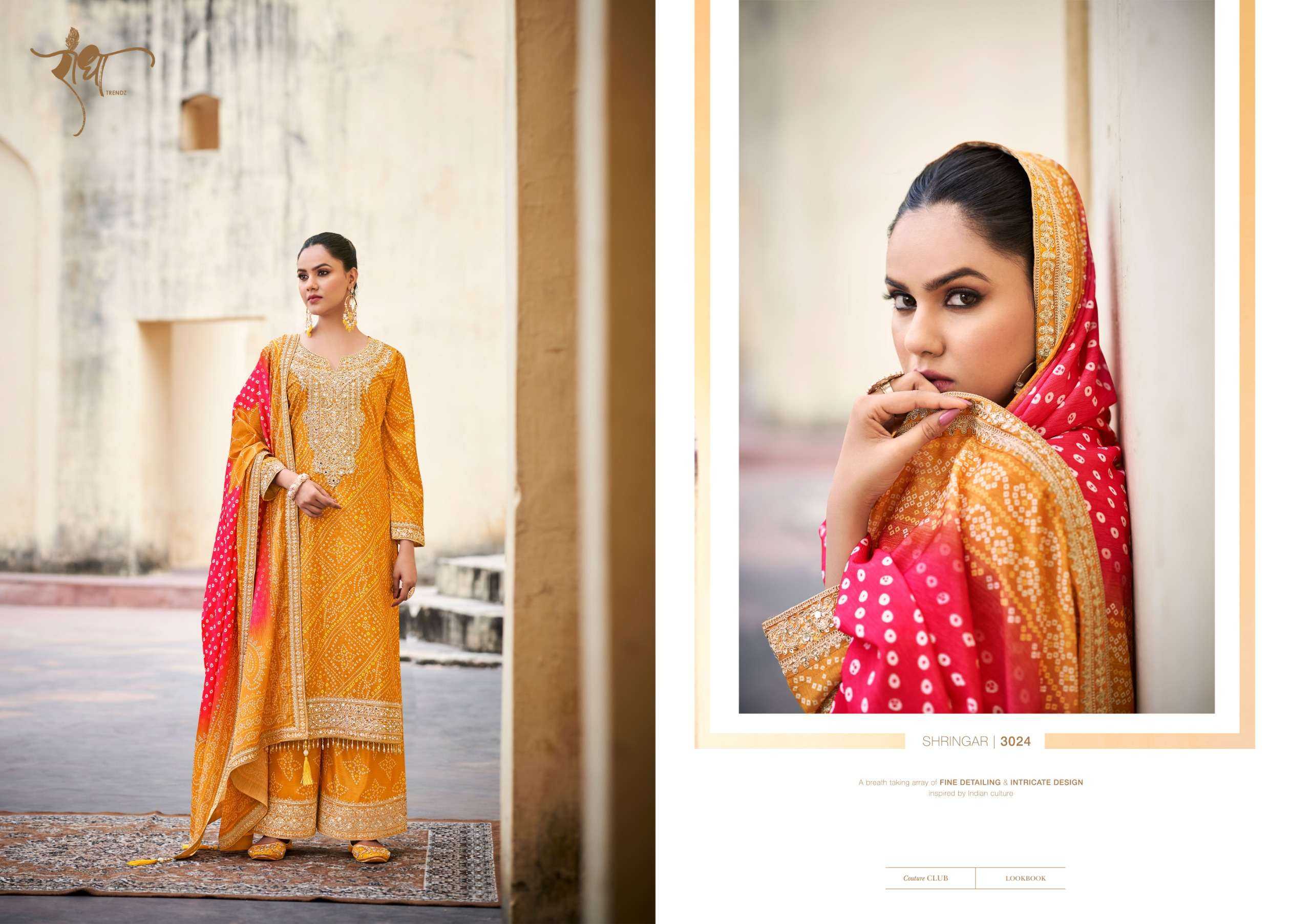 RADHA TRENDZ PRESENT SHRINGAR READY TO FESTIVE WEAR DESIGNER SUIT IN WHOLESALE RATE IN SURAT - SAI DRESSES