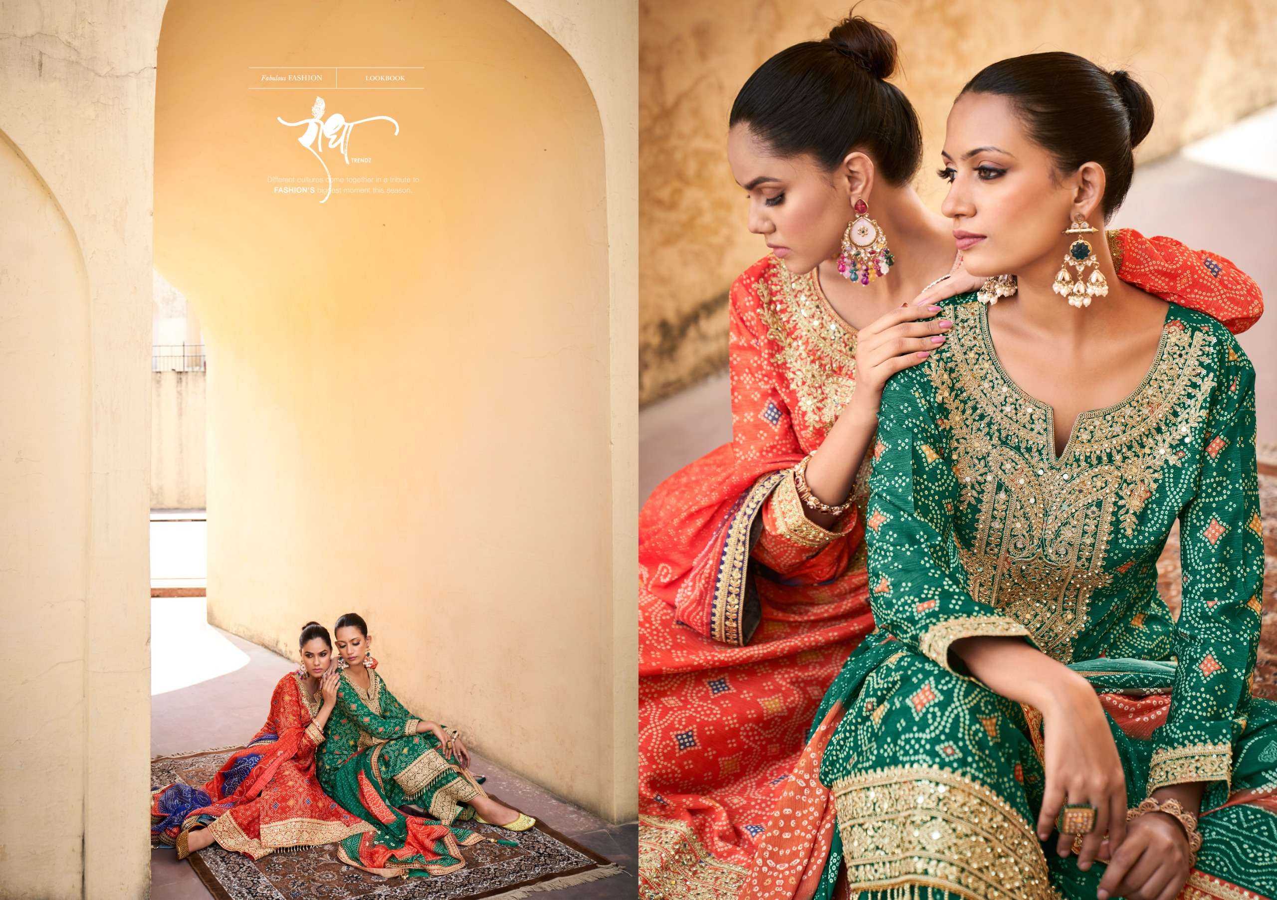 RADHA TRENDZ PRESENT SHRINGAR READY TO FESTIVE WEAR DESIGNER SUIT IN WHOLESALE RATE IN SURAT - SAI DRESSES