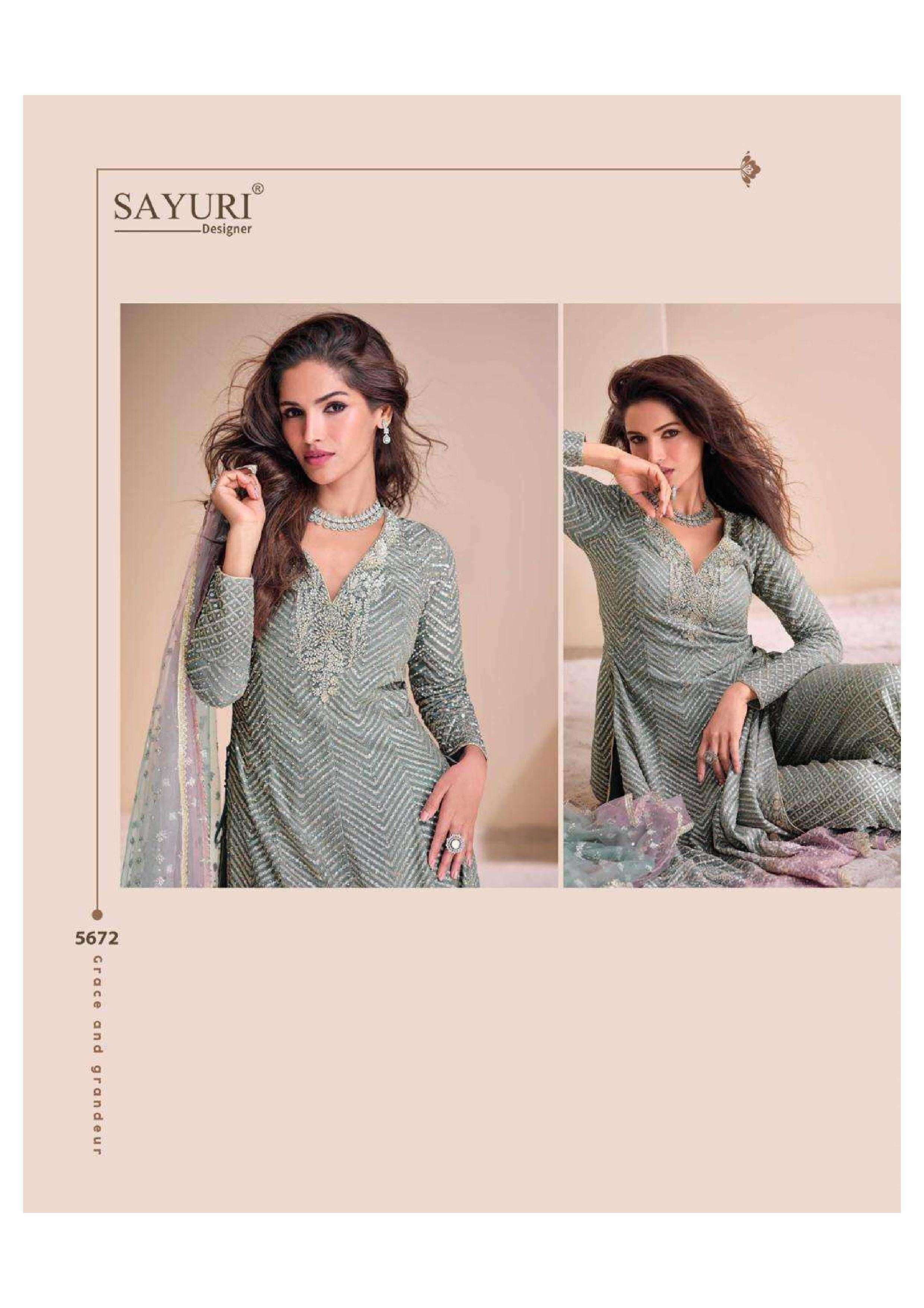 SAYURI DESIGNER PRESENT AAYNA READY TO FESTIVE WEAR DESIGNER SUIT IN WHOLESALE RATE IN SURAT - SAI DRESSES