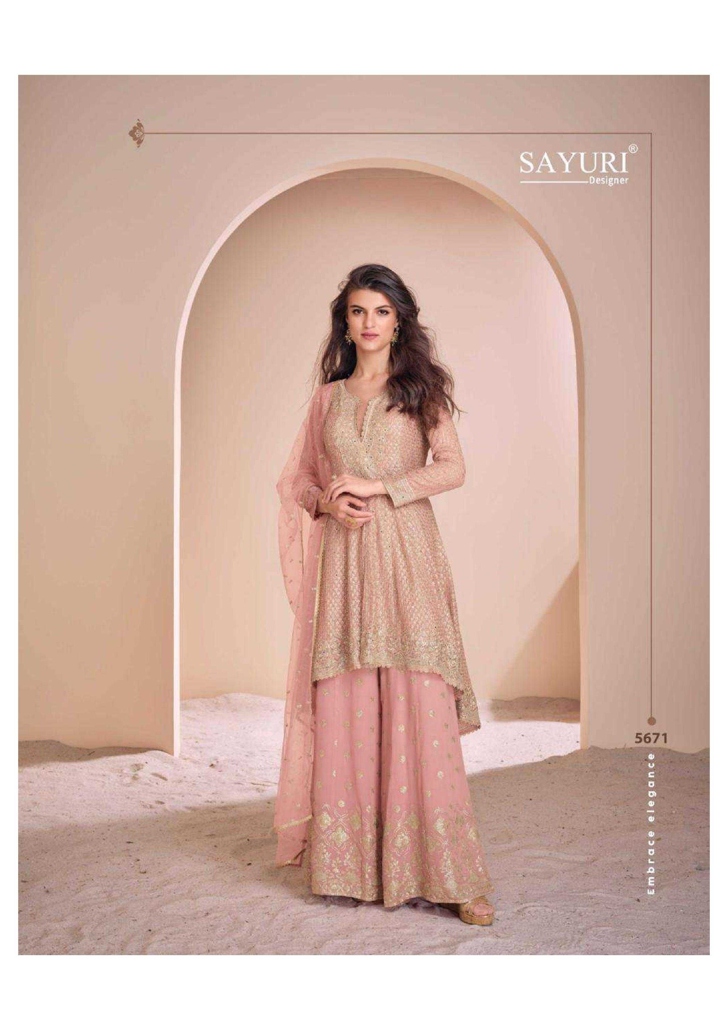 SAYURI DESIGNER PRESENT AAYNA READY TO FESTIVE WEAR DESIGNER SUIT IN WHOLESALE RATE IN SURAT - SAI DRESSES