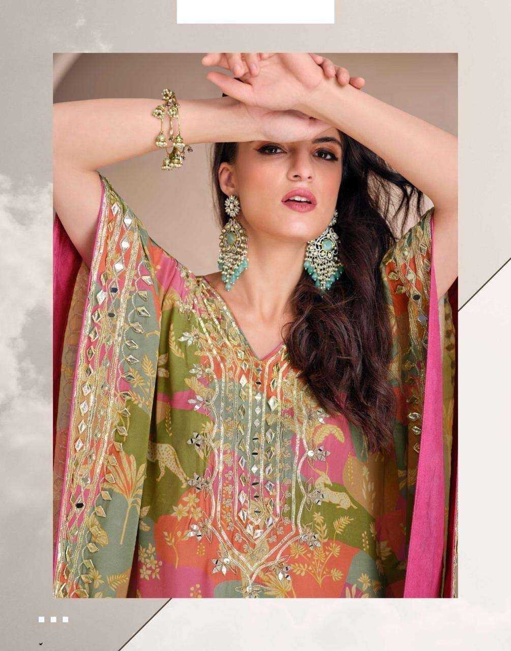 SAYURI DESIGNER PRESENT JHOOMAR READY TO FESTIVE WEAR DESIGNER SUIT IN WHOLESALE RATE IN SURAT - SAI DRESSES