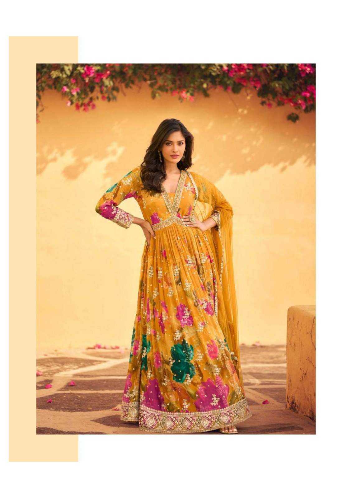 SAYURI DESIGNER PRESENT RANI READY TO FESTIVE WEAR DESIGNER SUIT IN WHOLESALE RATE IN SURAT - SAI DRESSES