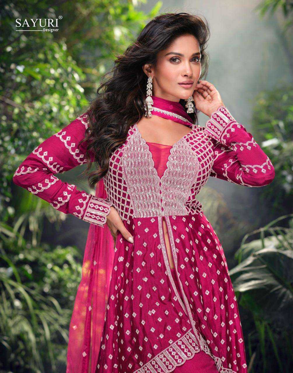 SAYURI DESIGNER PRESENT SHIVANI READY TO FESTIVE WEAR DESIGNER SUIT IN WHOLESALE RATE IN SURAT - SAI DRESSES