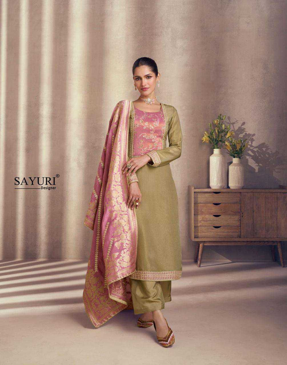 SAYURI DESIGNER PRESENT NAAZ READY TO FESTIVE WEAR DESIGNER SUIT IN WHOLESALE RATE IN SURAT - SAI DRESSES