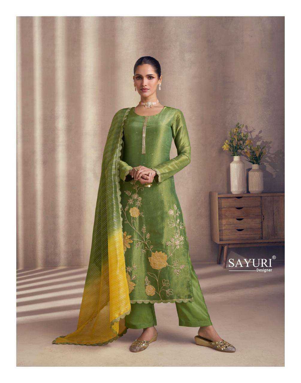 SAYURI DESIGNER PRESENT NAAZ READY TO FESTIVE WEAR DESIGNER SUIT IN WHOLESALE RATE IN SURAT - SAI DRESSES