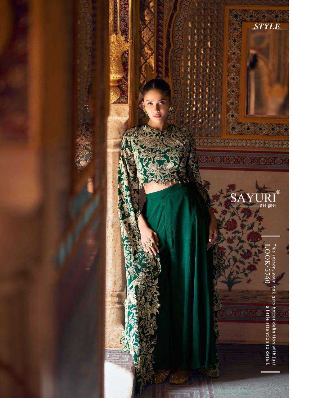 SAYURI DESIGNER PRESENT RUCHIKA READY TO FESTIVE WEAR DESIGNER SUIT IN WHOLESALE RATE IN SURAT - SAI DRESSES