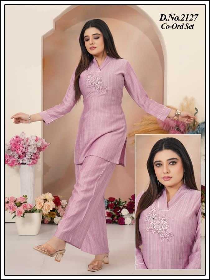 SAI DRESSES PRESENT D.NO 8205  READY TO FESTIVE WEAR STRAIGHT CUT KURTI WITH PANT STYLE DESIGNER 2 PIECE COMBO SUITS IN WHOLESALE RATE  IN SURAT