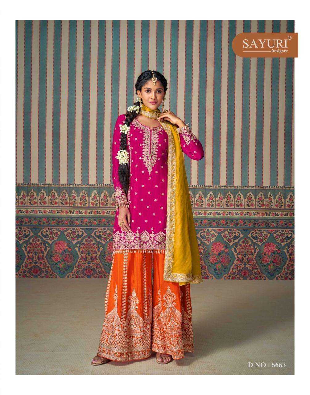 SAYURI DESIGNER PRESENT MAHI PRO READY TO FESTIVE WEAR DESIGNER SUIT IN WHOLESALE RATE IN SURAT - SAI DRESSES