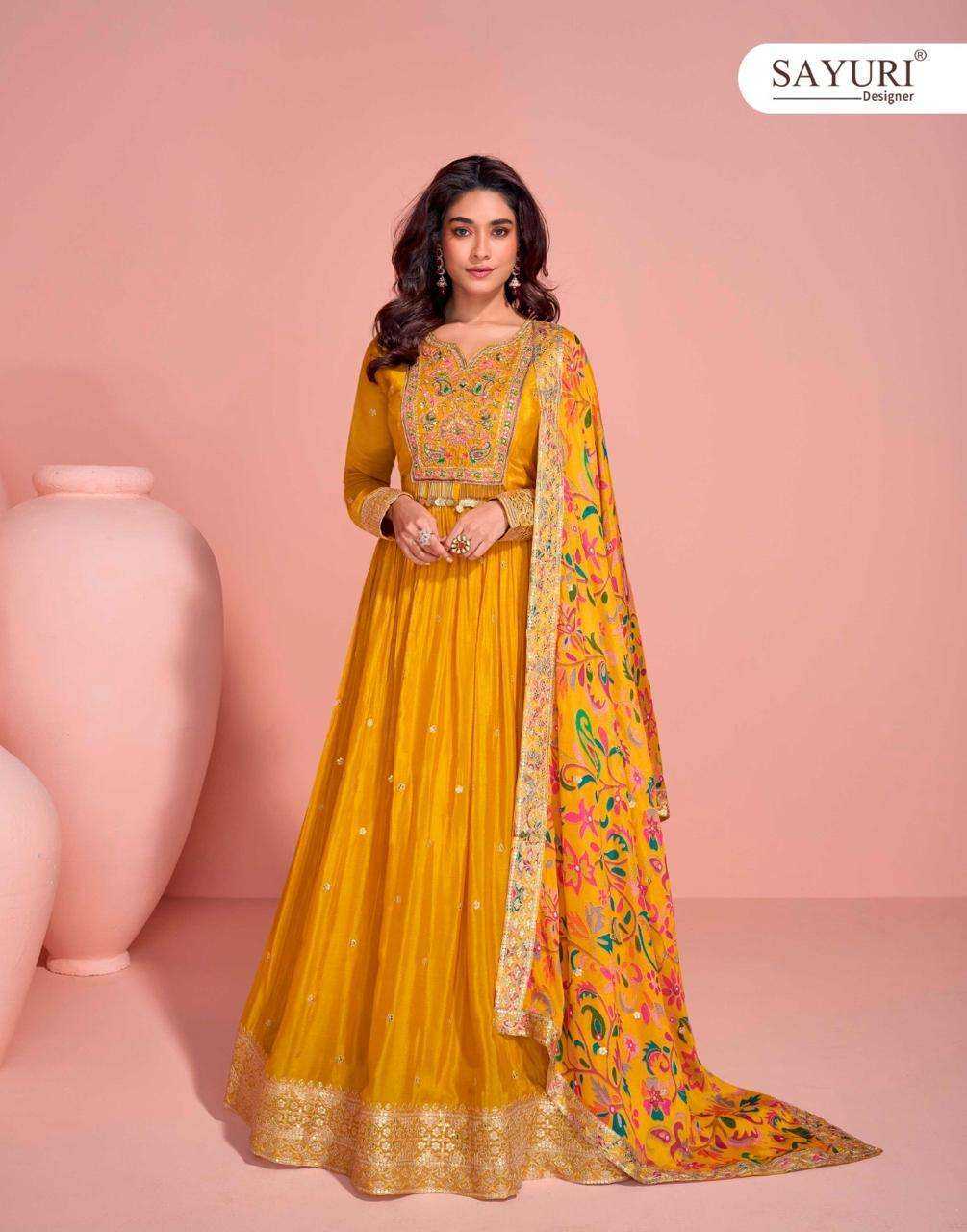 SAYURI DESIGNER PRESENT MAYURI READY TO FESTIVE WEAR DESIGNER SUIT IN WHOLESALE RATE IN SURAT - SAI DRESSES