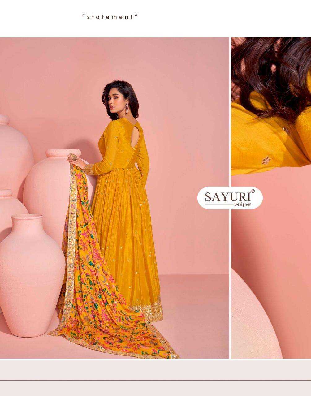 SAYURI DESIGNER PRESENT MAYURI READY TO FESTIVE WEAR DESIGNER SUIT IN WHOLESALE RATE IN SURAT - SAI DRESSES