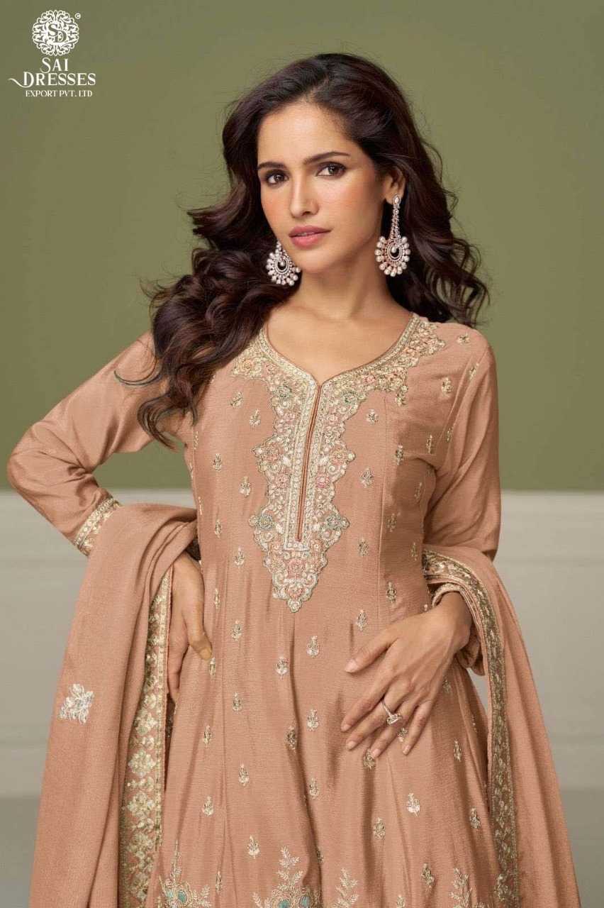 SAI DRESSE PRESENT NITYA CATALOG FOR FESTIVAL WEAR IN FREE SIZE IN WHOLESALE RATE, SURAT