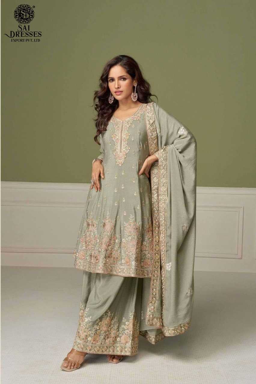 SAI DRESSE PRESENT NITYA CATALOG FOR FESTIVAL WEAR IN FREE SIZE IN WHOLESALE RATE, SURAT