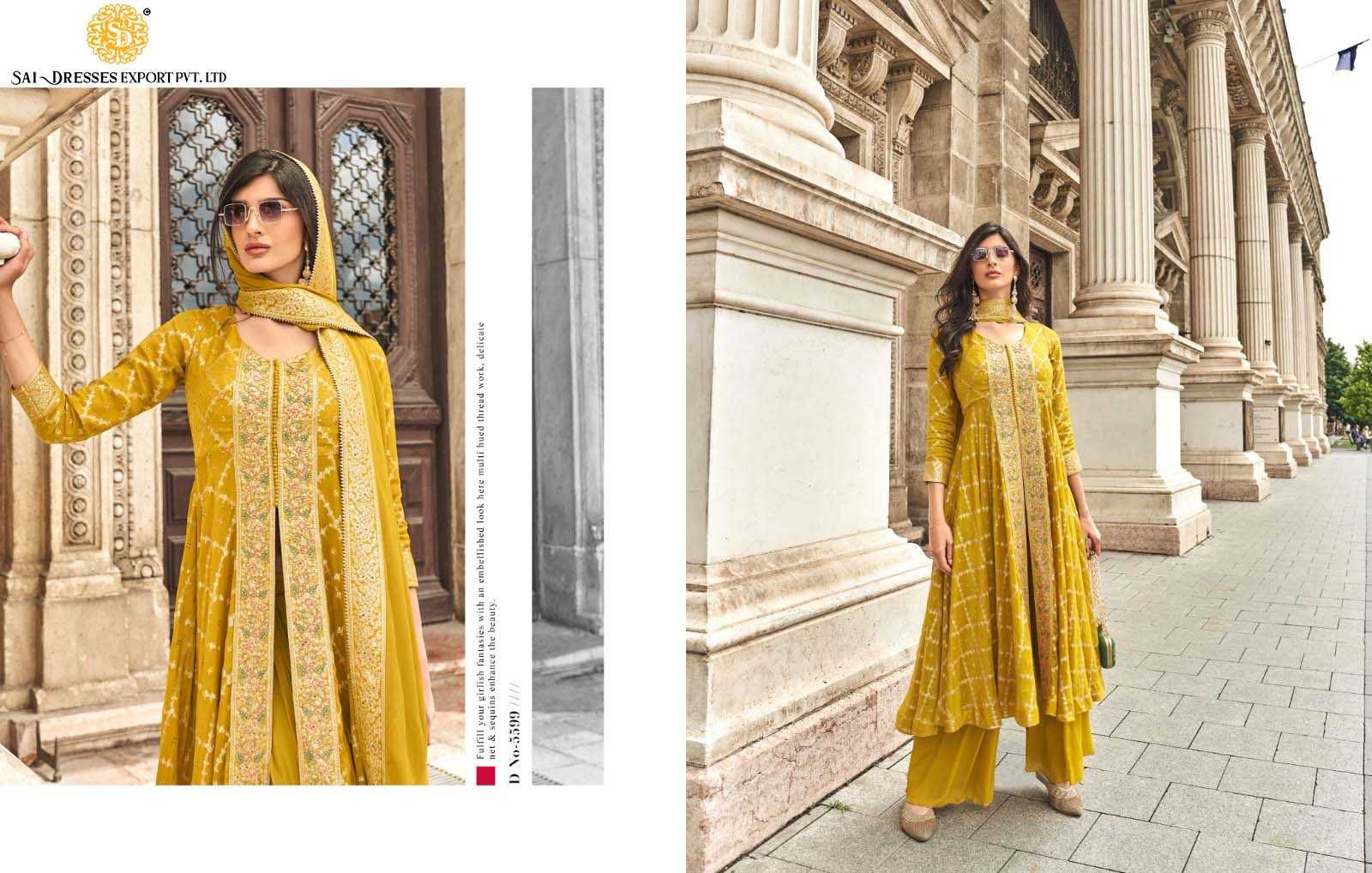 SAI DRESSES PRESENT RANGREZA READY TO PARTY WEAR DESIGNER SUIT IN WHOLESALE RATE IN SURAT - SAI DRESSES