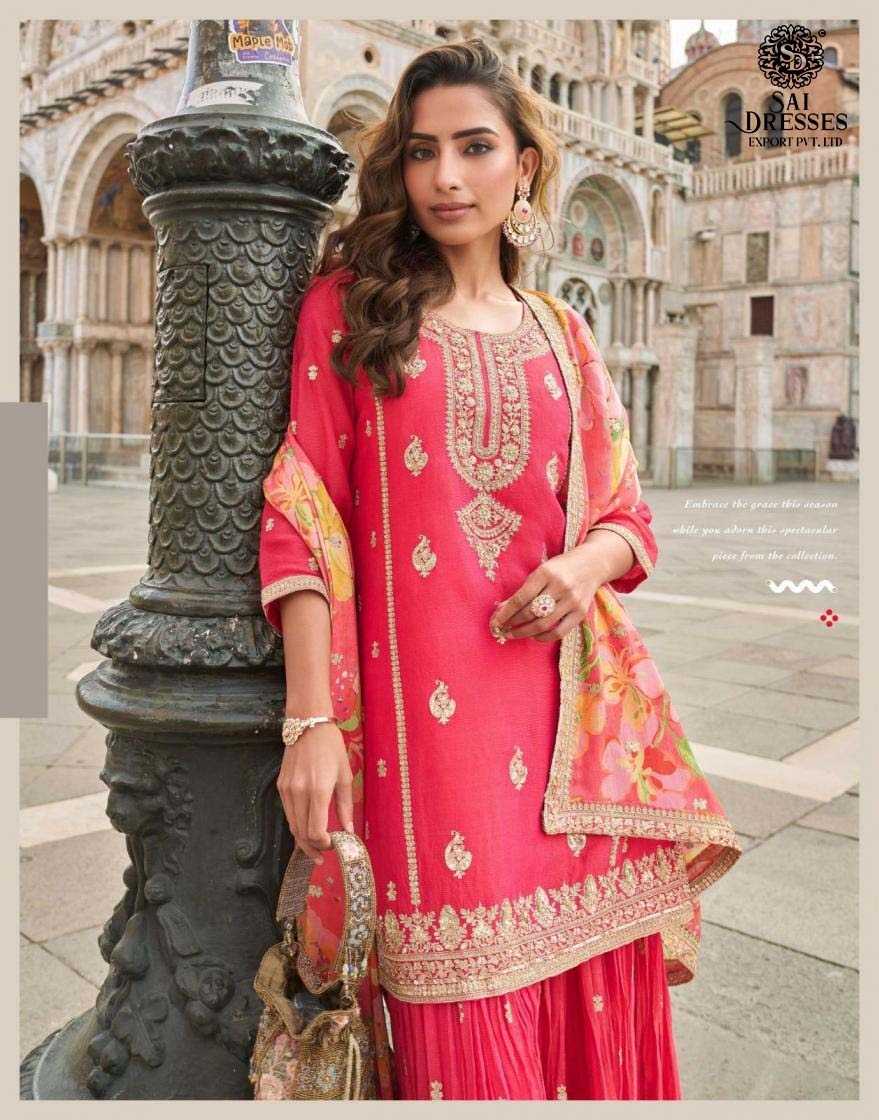 A ROYAL COLLECTION OF DESIGNER SHARARA SETS CRAFTED IN PREMIUM SILK WITH EXQUISITE EMBROIDERY AND ELEGANT DUPATTAS.