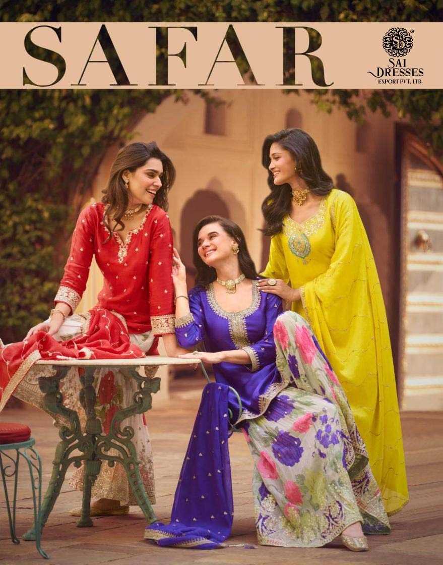CELEBRATE THE JOURNEY OF STYLE AND TRADITION WITH THE OLLECTION BY SAI DRESSES.