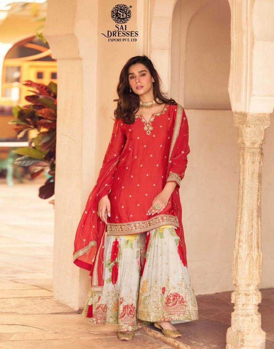 CELEBRATE THE JOURNEY OF STYLE AND TRADITION WITH THE OLLECTION BY SAI DRESSES.