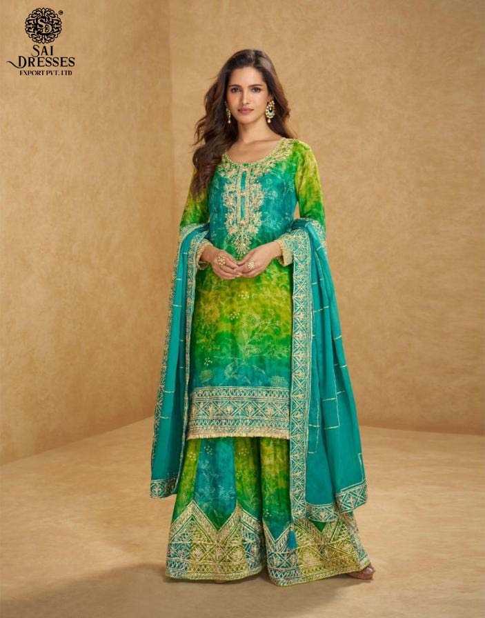 DESIGNER RANGEELA SERIES – COLORFUL HANDWORK SUITS PERFECT FOR CELEBRATION WEAR