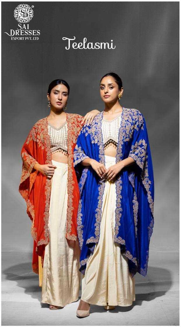 EXPERIENCE MAJESTIC GLAMOUR WITH “TEELASMI” – DESIGNER CAPE OUTFITS THAT PERFECTLY BLEND TRADITIONAL CRAFTSMANSHIP WITH CONTEMPORARY CHARM.